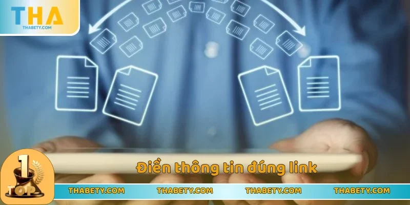 Link Vào Thabet Chính Xác, Trải Nghiệm Game An Toàn 2025 3 Chọn đúng link vào Thabet nhập thông tin