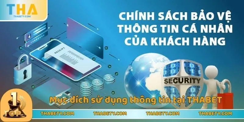 THABET Bảo Mật Thông Tin Với Các Quy Định Mới Nhất 3 Mục đích sử dụng thông tin của các thành viên tại THABET